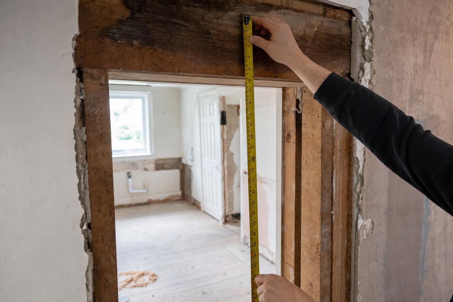 header tape measure
